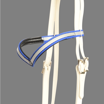 REFLECTIVE V Shaped Browband with Padding