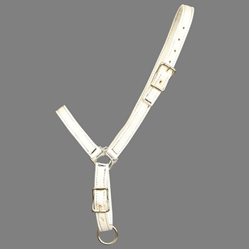 ****PHOTO SAMPLE*** $10 White Nylon Grooming Halter - Horse Size
