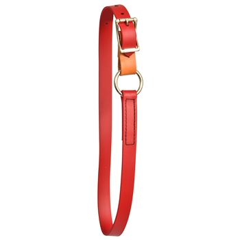 CHILI RED Beta Biothane Horse Neck Collar - Any Size, Any Style