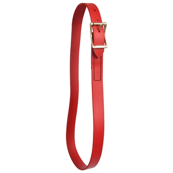 ****PHOTO SAMPLE*** $10 Chili Red Beta Biothane Regular Neck Collar - Horse Size