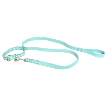 DOG COLLAR made from Dusty Turquoise Beta Biothane