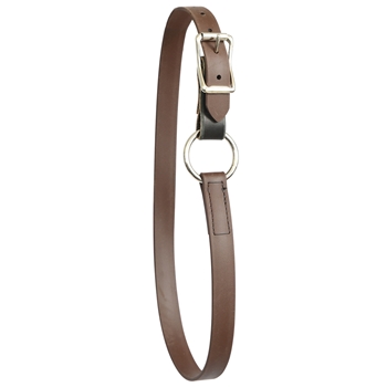 Dark Brown Beta Biothane Turnout Neck Collar for Horses