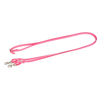 Bubblegum Pink Beta Biothane Reins - Any Style, Any Length