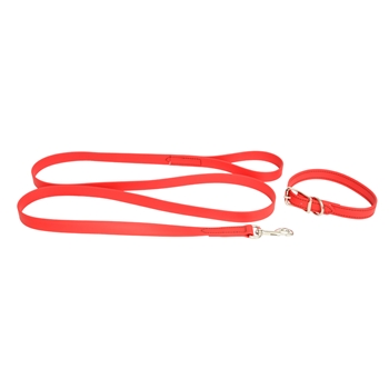 Red Beta Biothane Dog Collar - Any Size