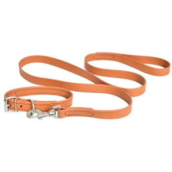 Tan/Light Brown Beta Biothane Dog Collar - Any Size