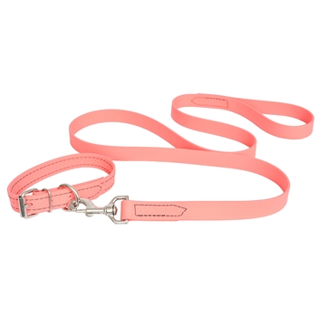 Coral/Peach Pink Beta Biothane Dog Collar - Any Size