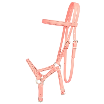 Coral/Peach Pink Beta Biothane Bridle - You Choose The Size/Style