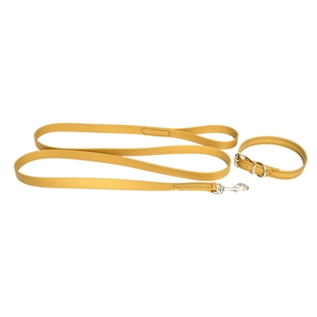 Gold Beta Biothane Dog Collar - Any Size