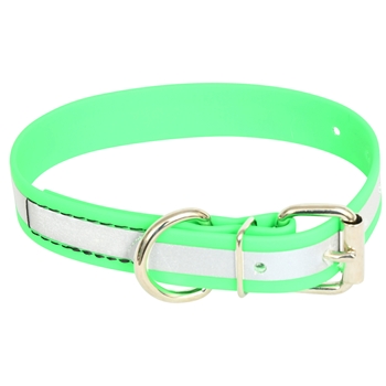 Reflective Beta Biothane Dog Collar - Any Size